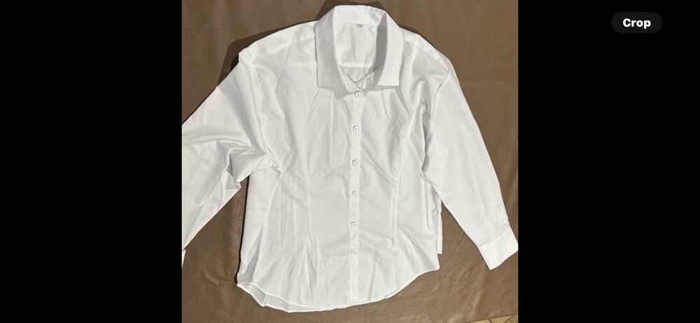 White collar , button-down shirt SZ 2XL